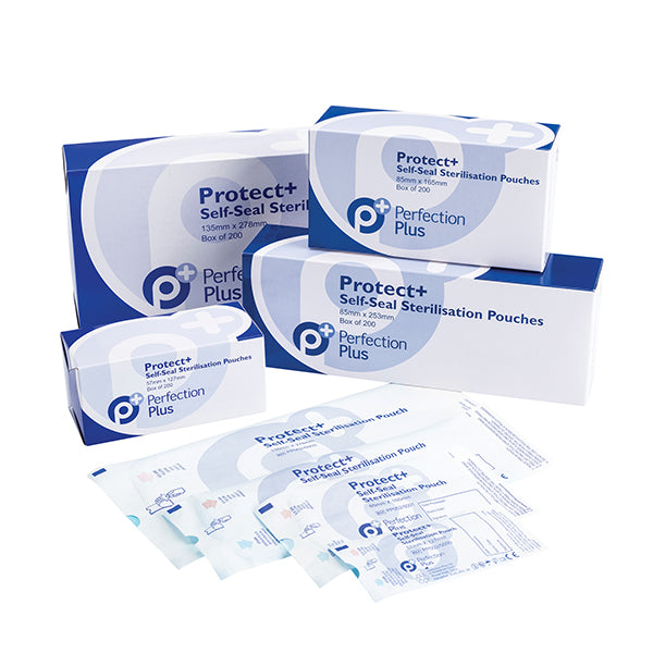 Self Seal Sterilisation Pouches Perfection +