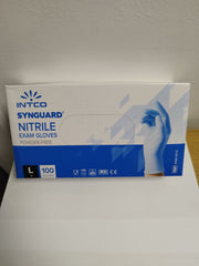 NITRILE GLOVES BLUE