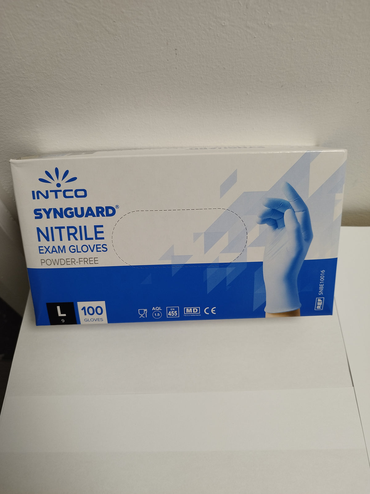 NITRILE GLOVES BLUE